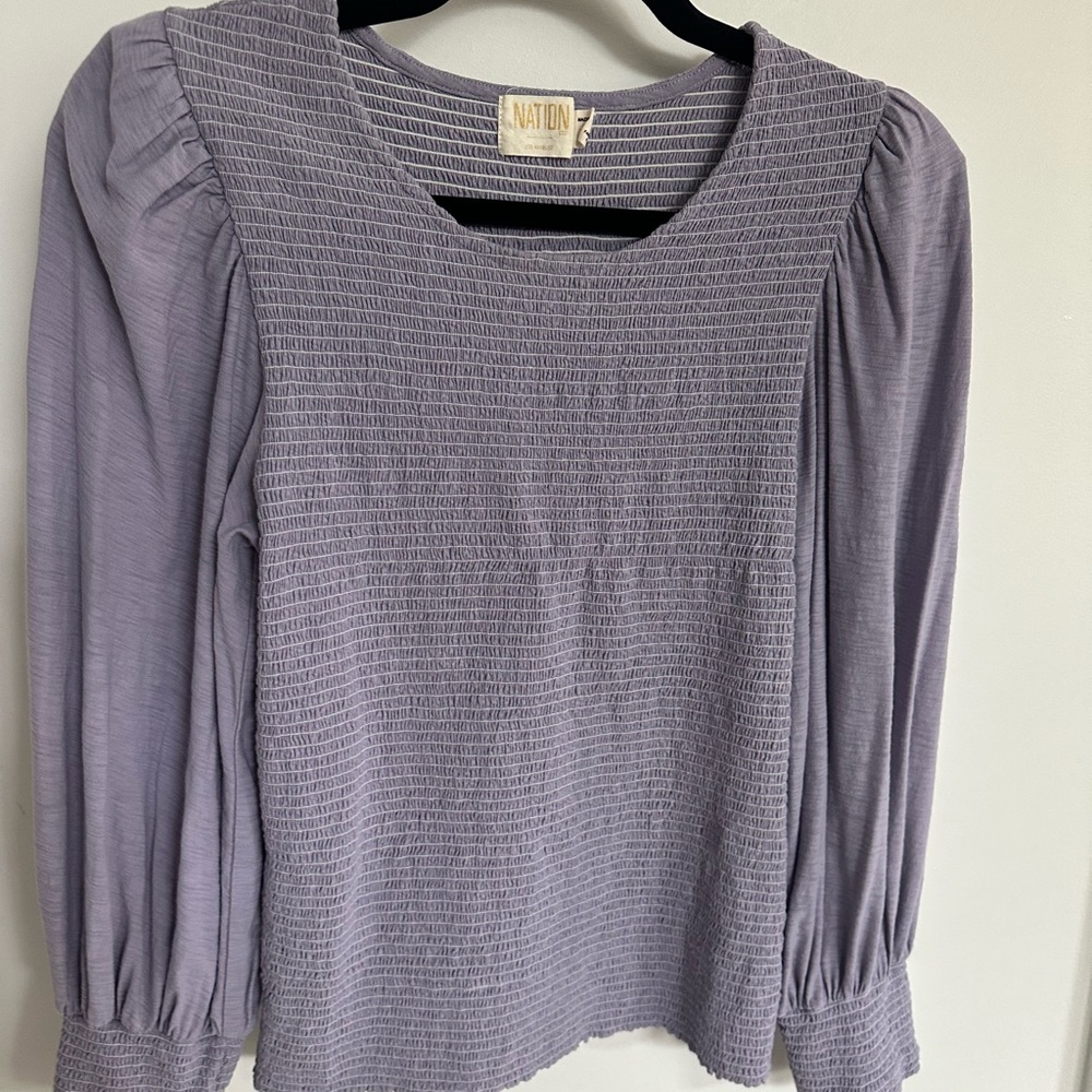 Nation LTD Women's Purple Top M